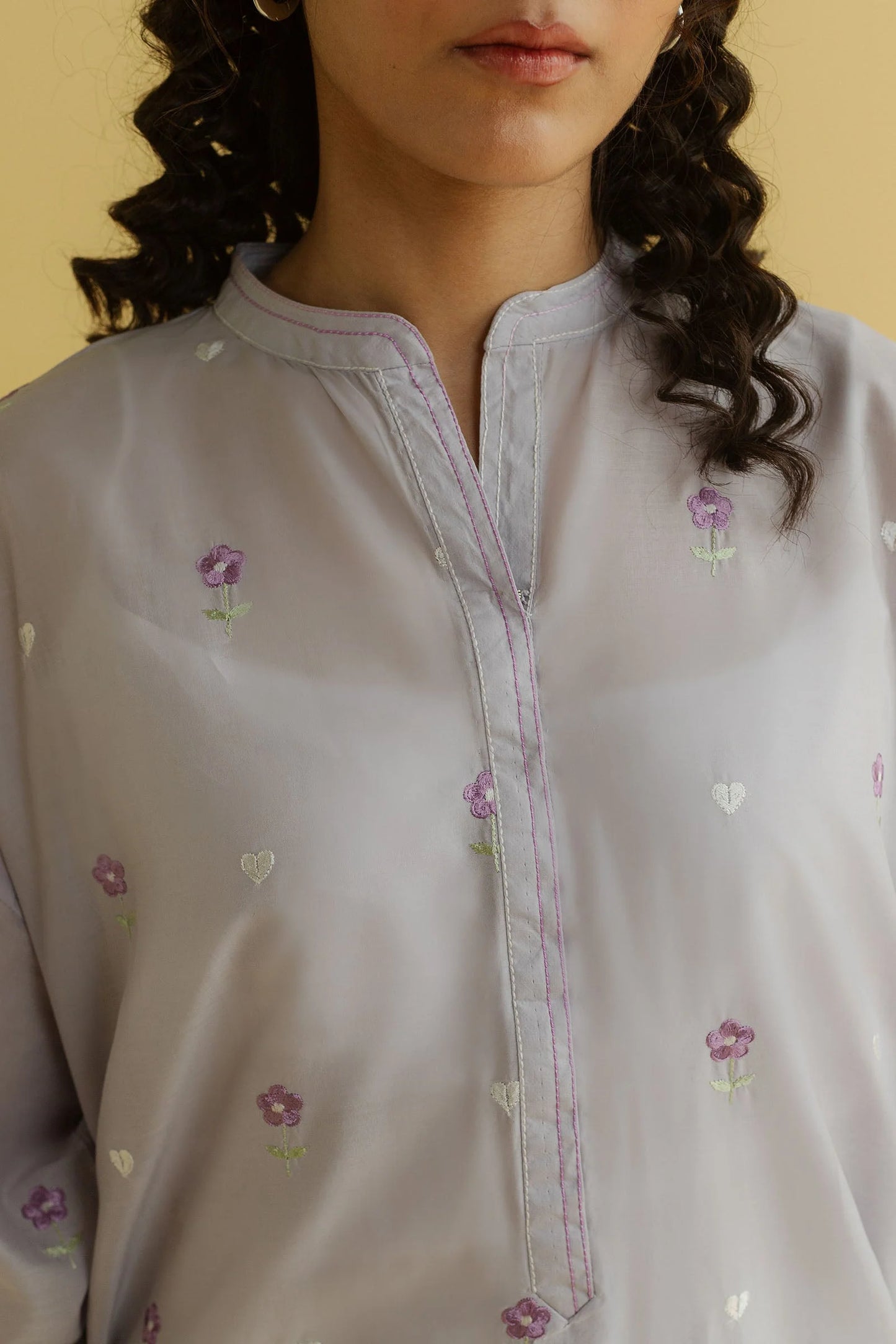 Embroidered Lawn Shirt