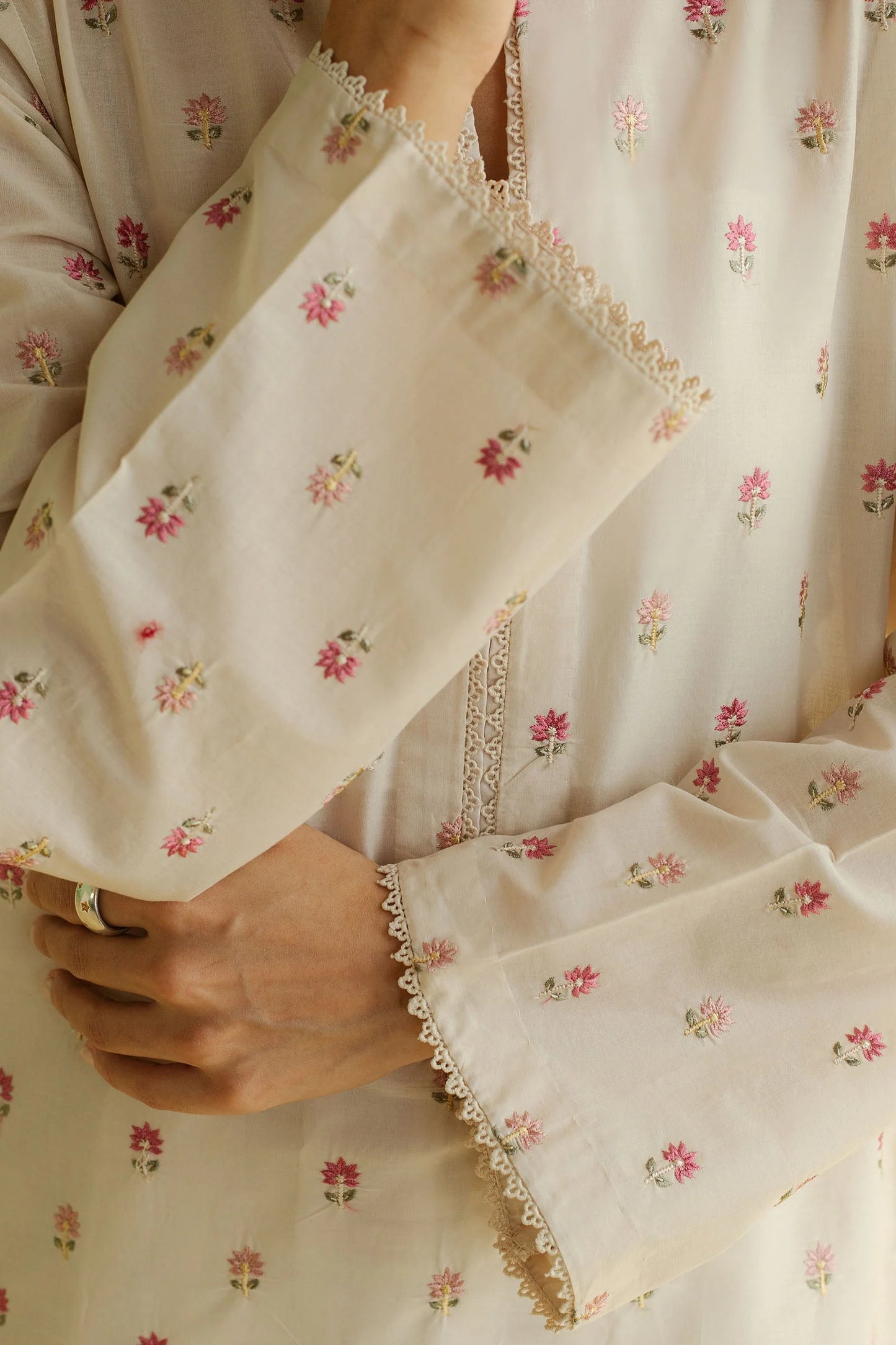 Embroidered Lawn Shirt
