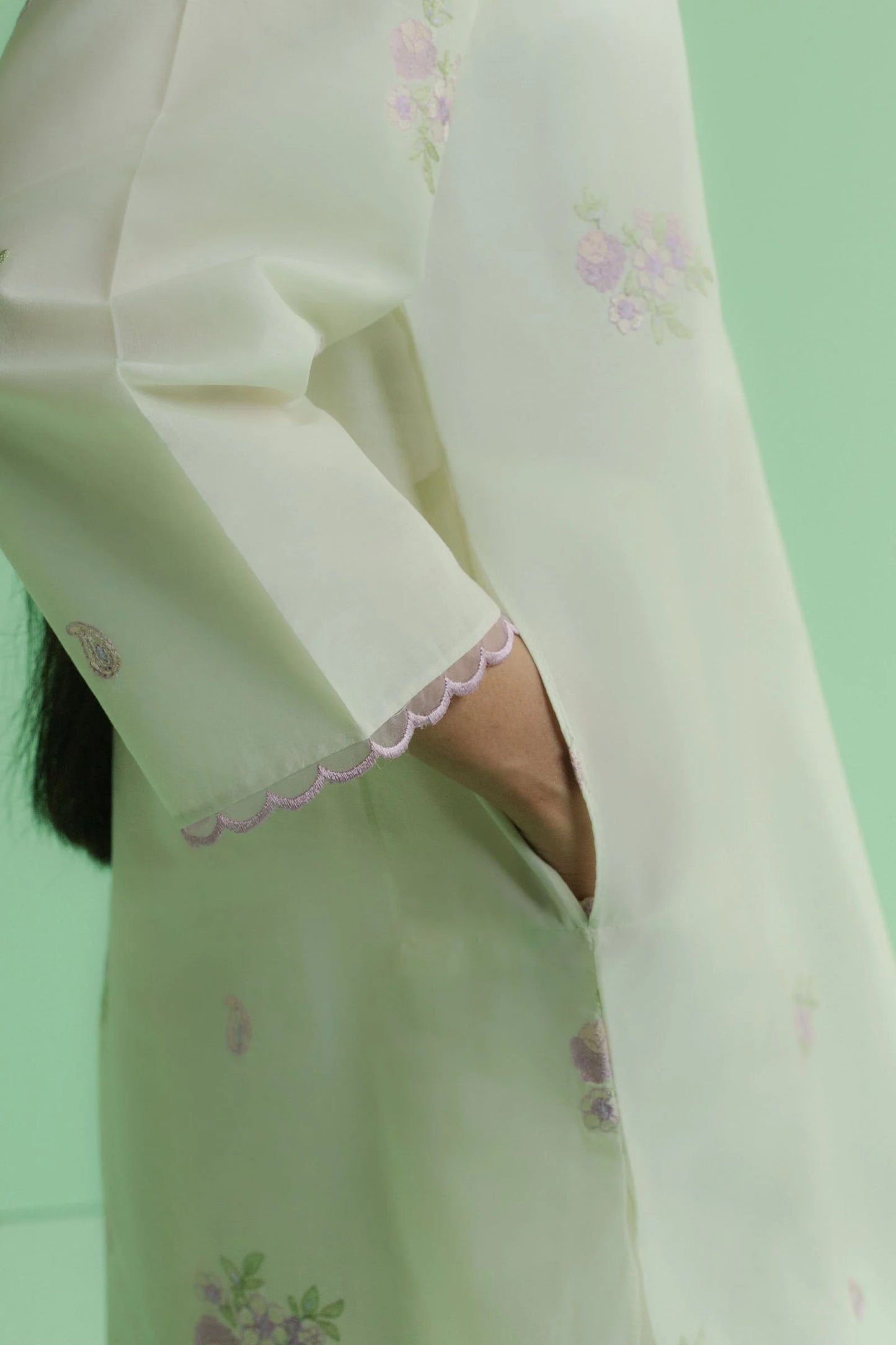 Embroidered Lawn Shirt