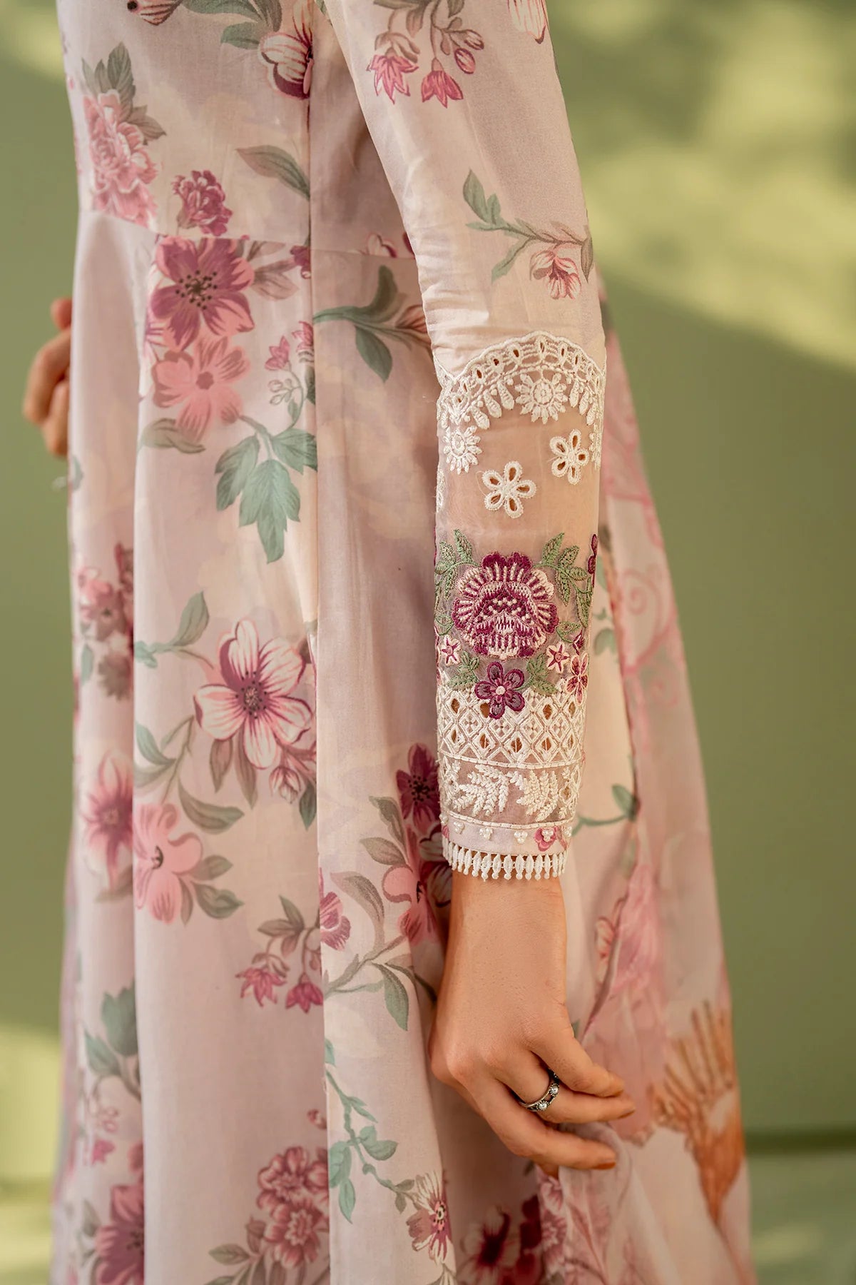 Embroidered Printed Lawn Suit