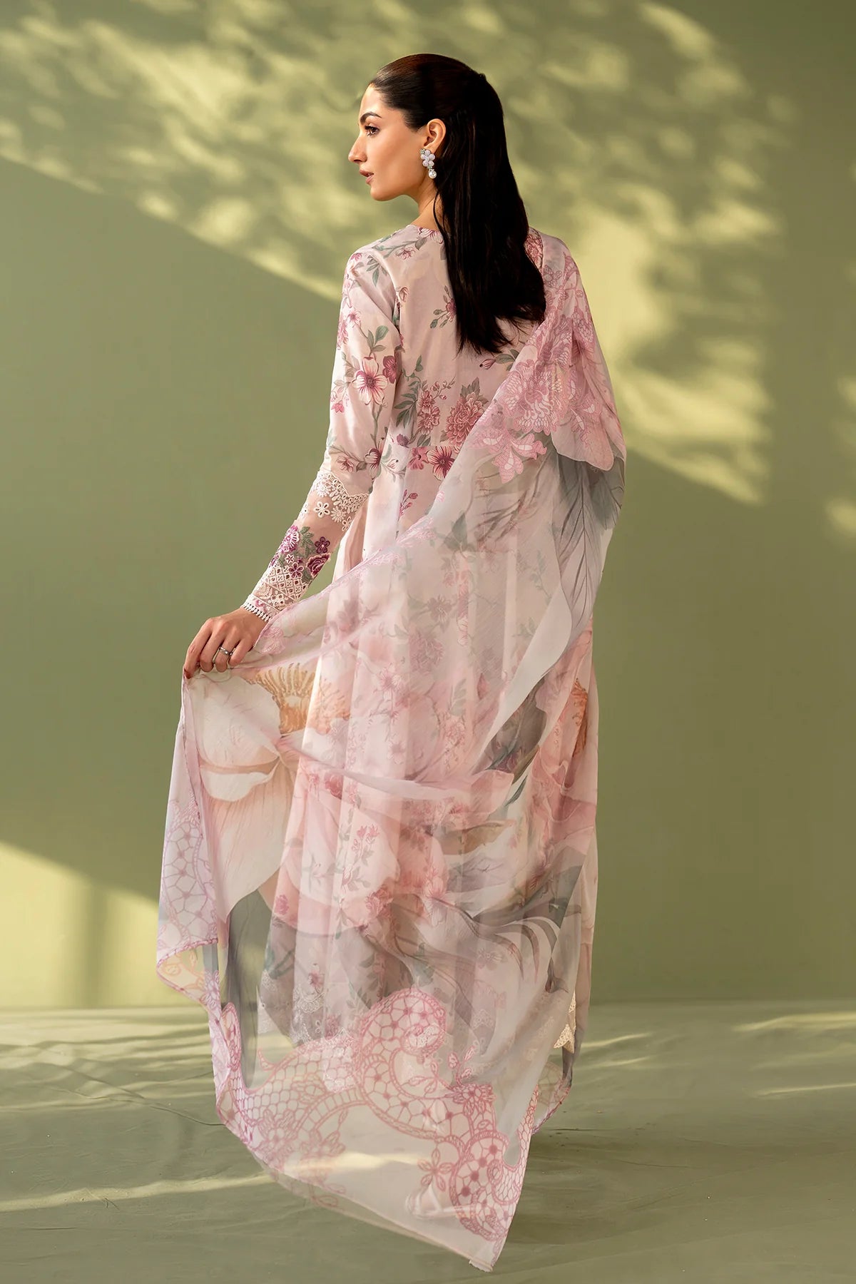 Embroidered Printed Lawn Suit