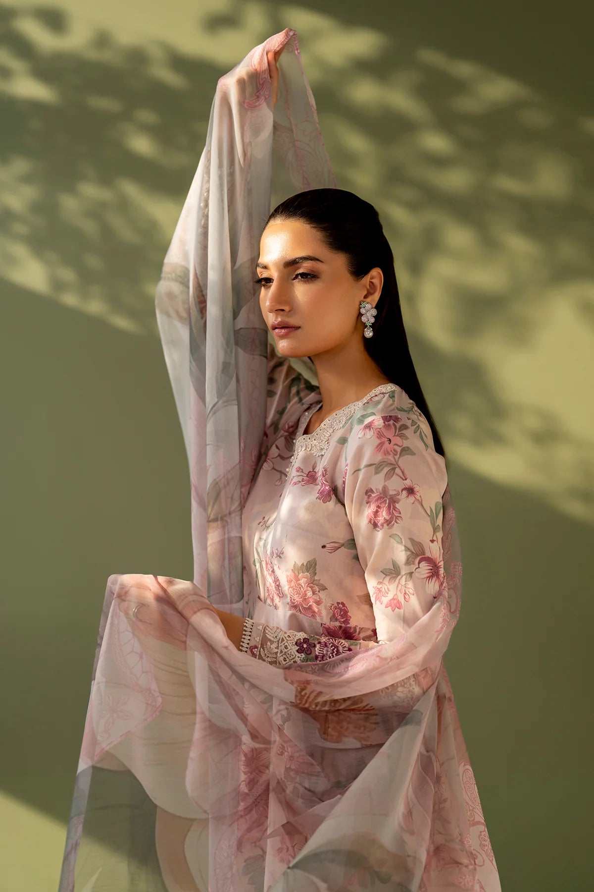 Embroidered Printed Lawn Suit