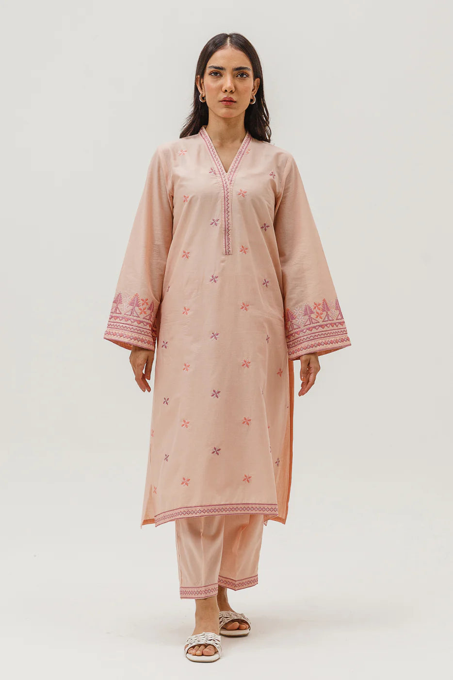 Embroidered Lawn Suit