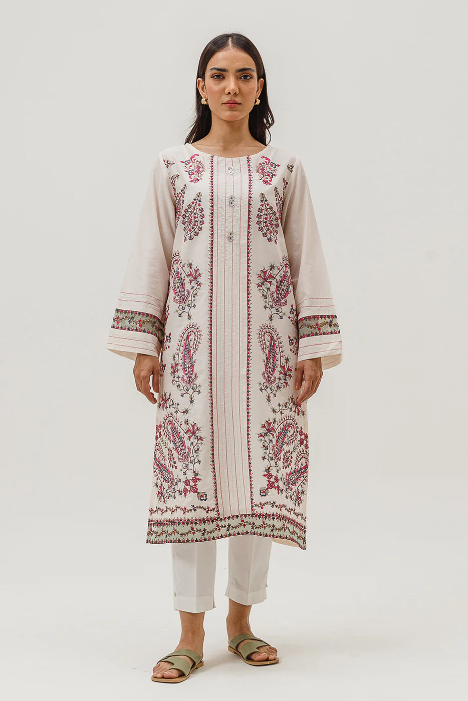 Embroidered Lawn Shirt
