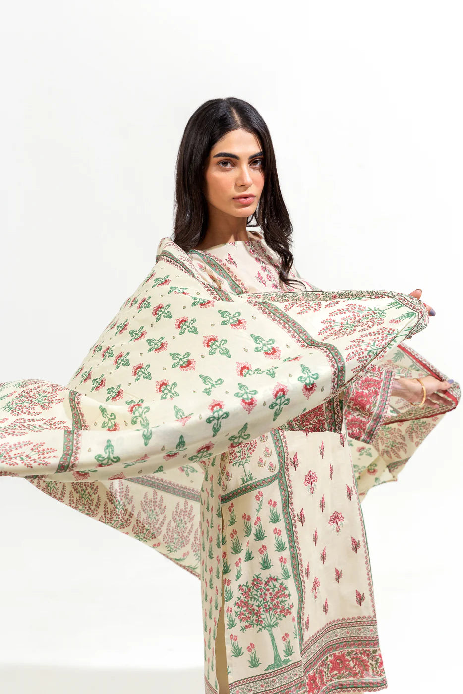 Embroidered Lawn Suit