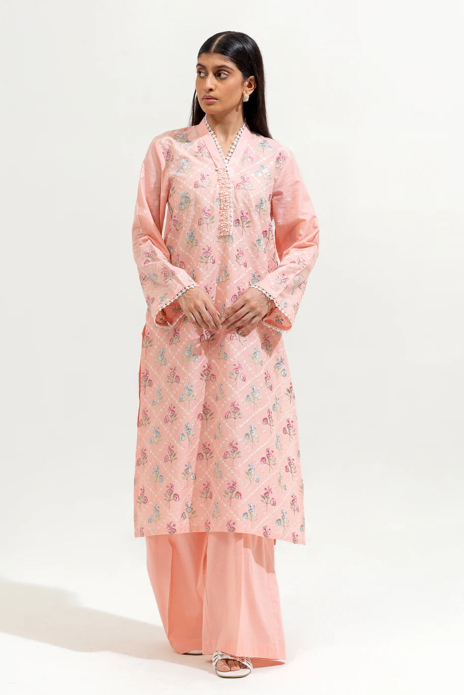 Embroidered Lawn Suit