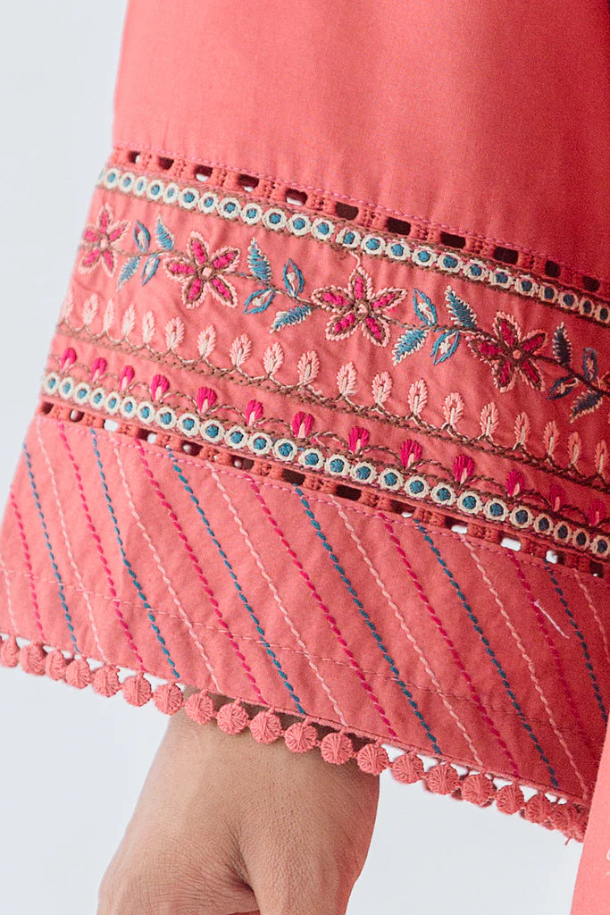 Cidar Embroidered Khaddar Suit