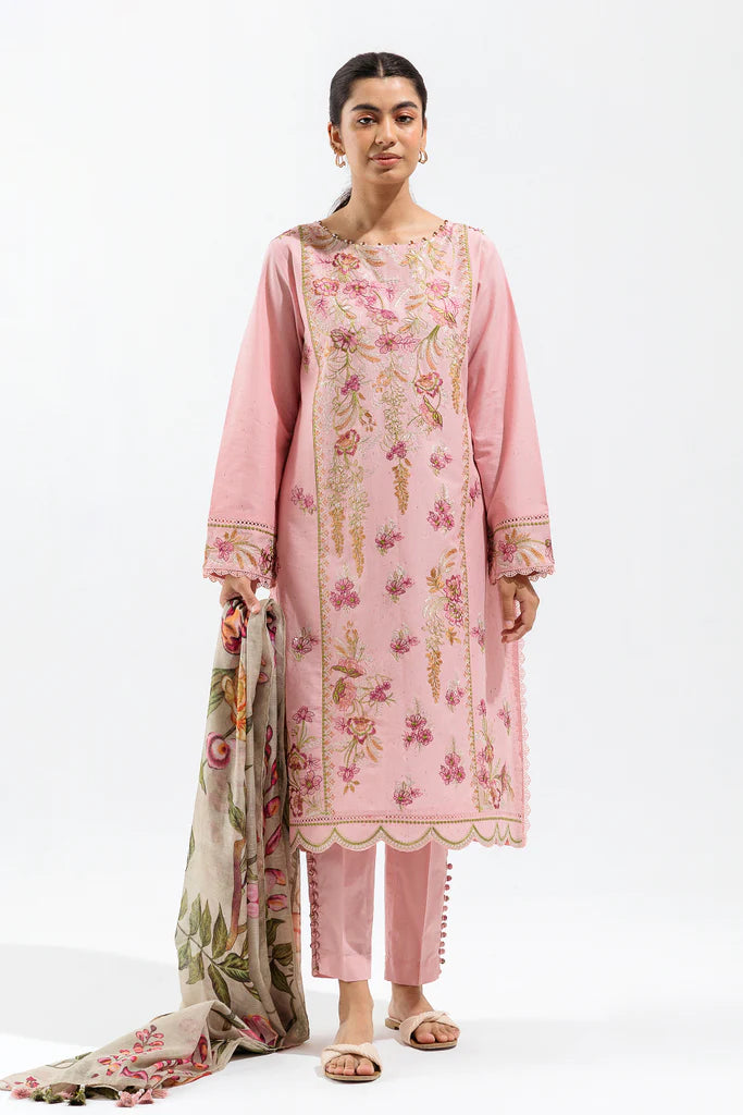 Blossom Bloom Embroidered Multi Naps Suit koi