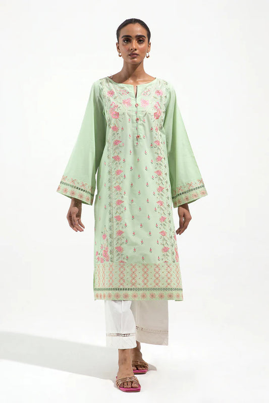 Heavily Embroidered Lawn Shirt