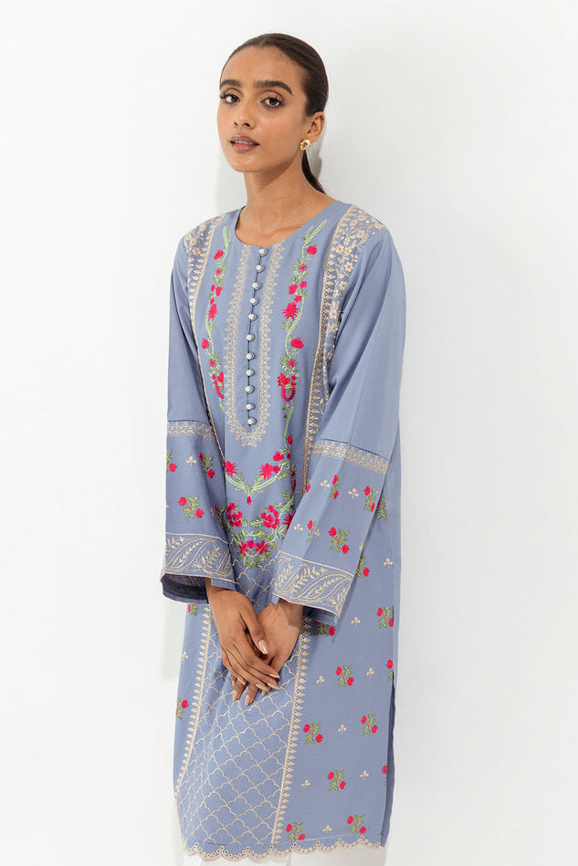 Embroidered Khaddar Suit