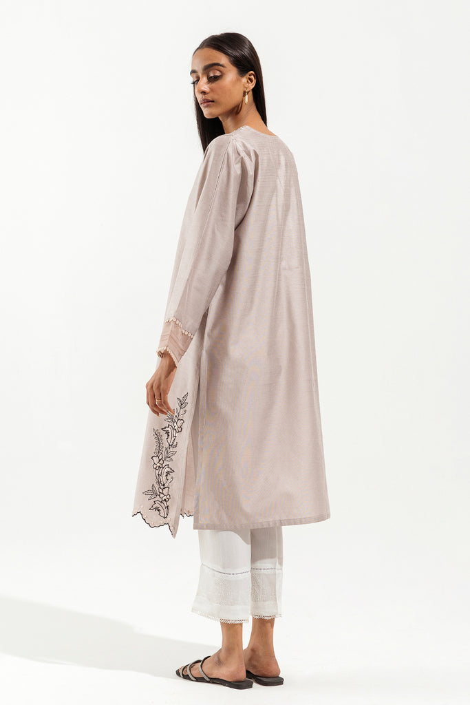 Embroidered Organza Suit