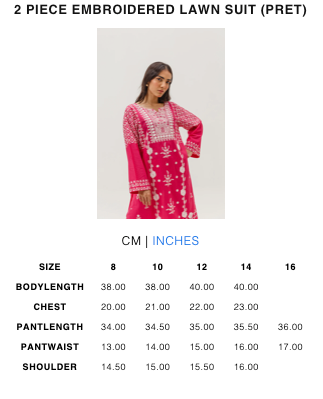 Embroidered Lawn Suit