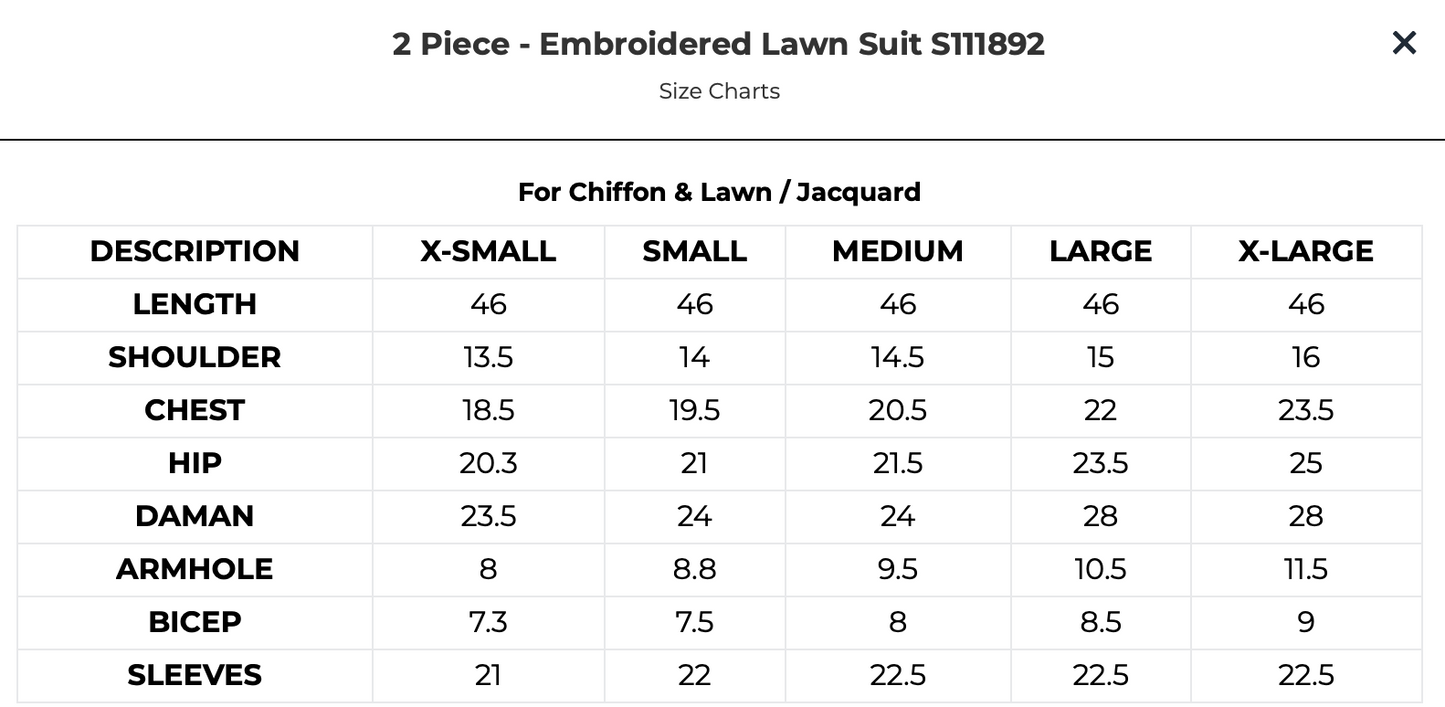 Off White Heavily Embroidered Chiffon Suit