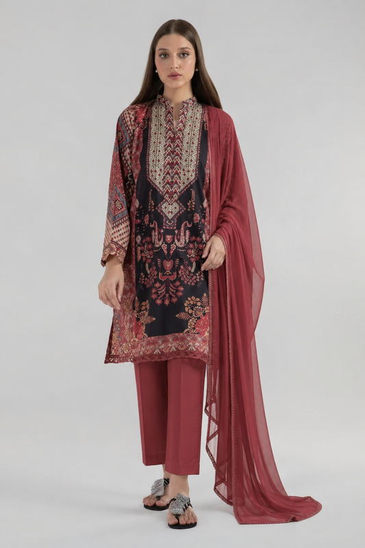 Printed Lawn Suit