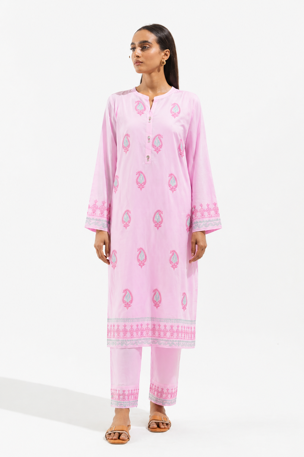 Embroidered Lawn Suit