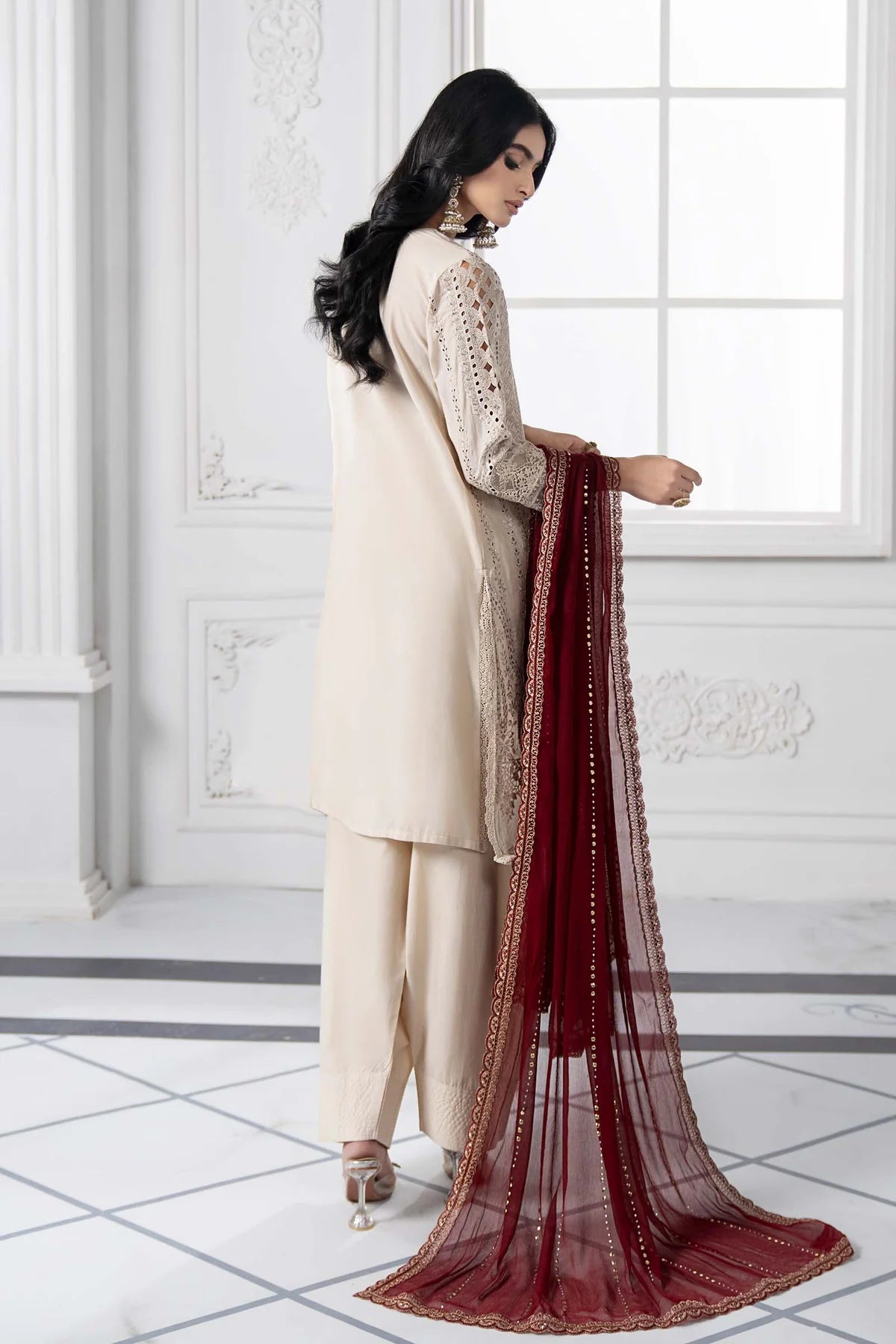 Embroidered Lawn Suit