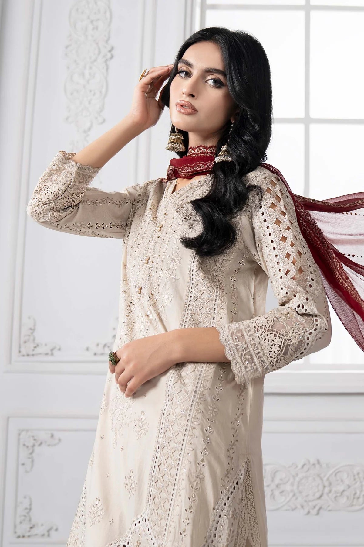 Embroidered Lawn Suit
