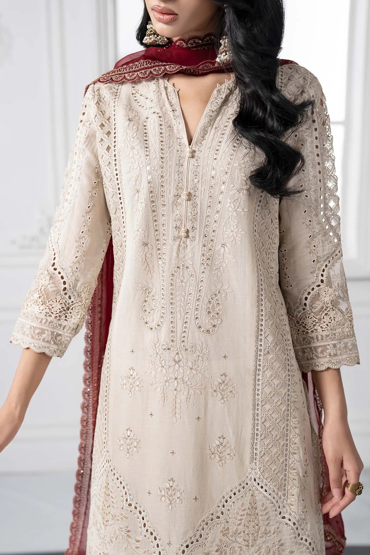Embroidered Lawn Suit