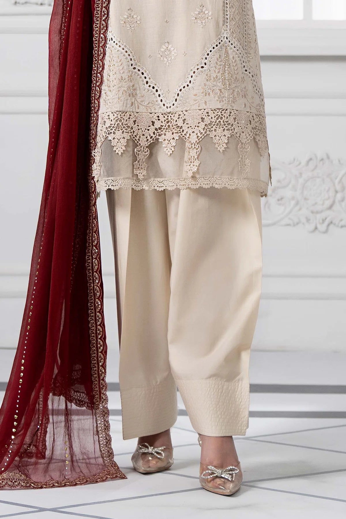Embroidered Lawn Suit