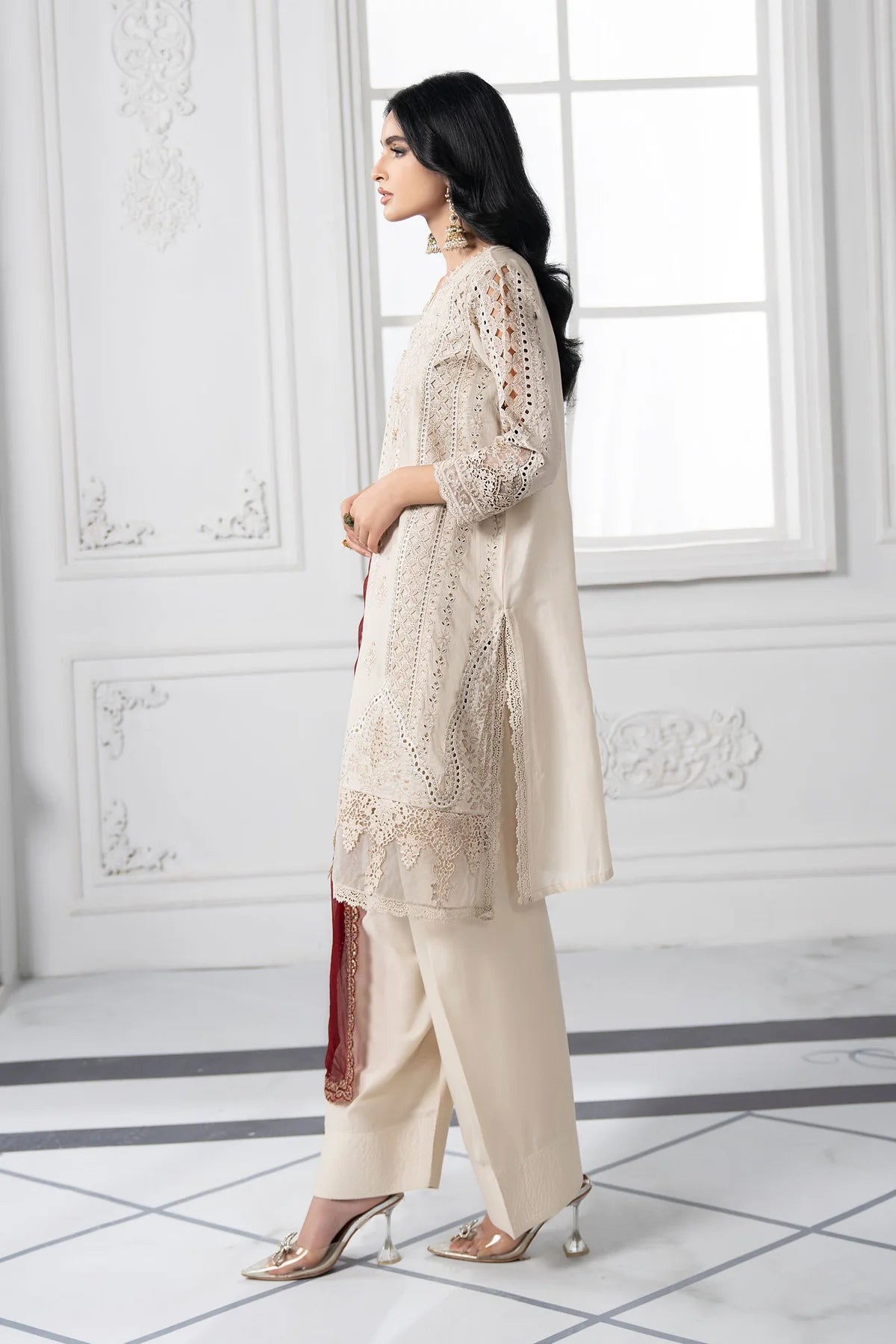 Embroidered Lawn Suit