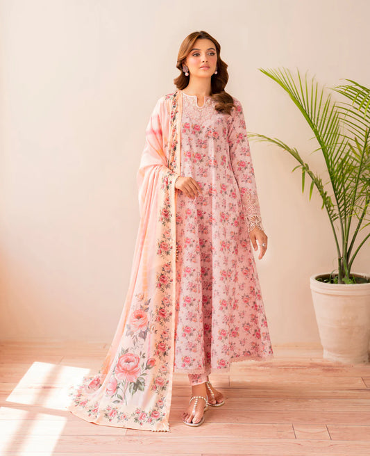 Embroidered Lawn Suit