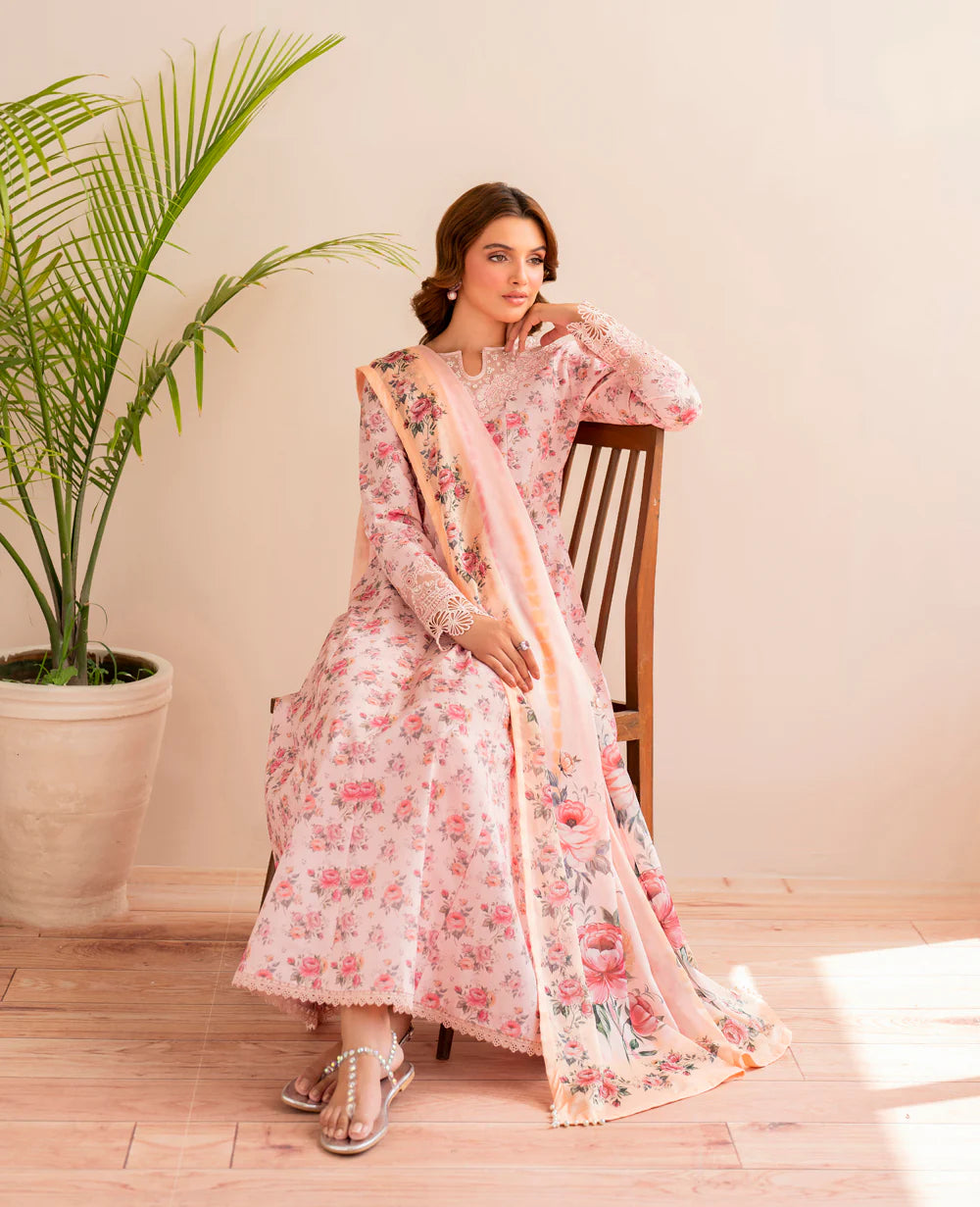Embroidered Lawn Suit