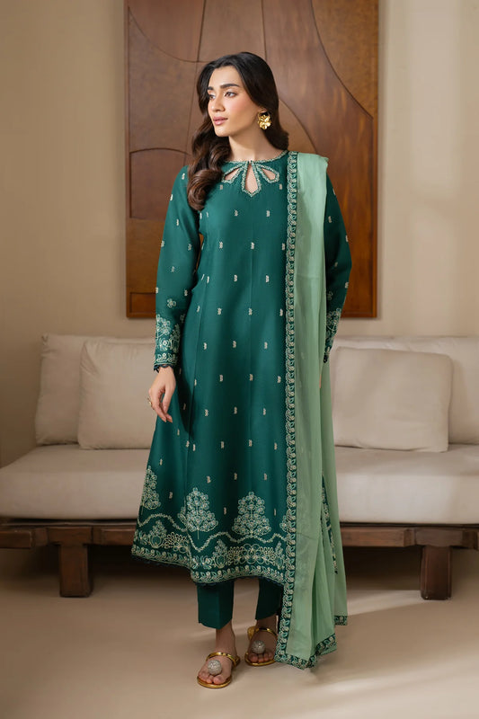 Embroidered Lawn Suit