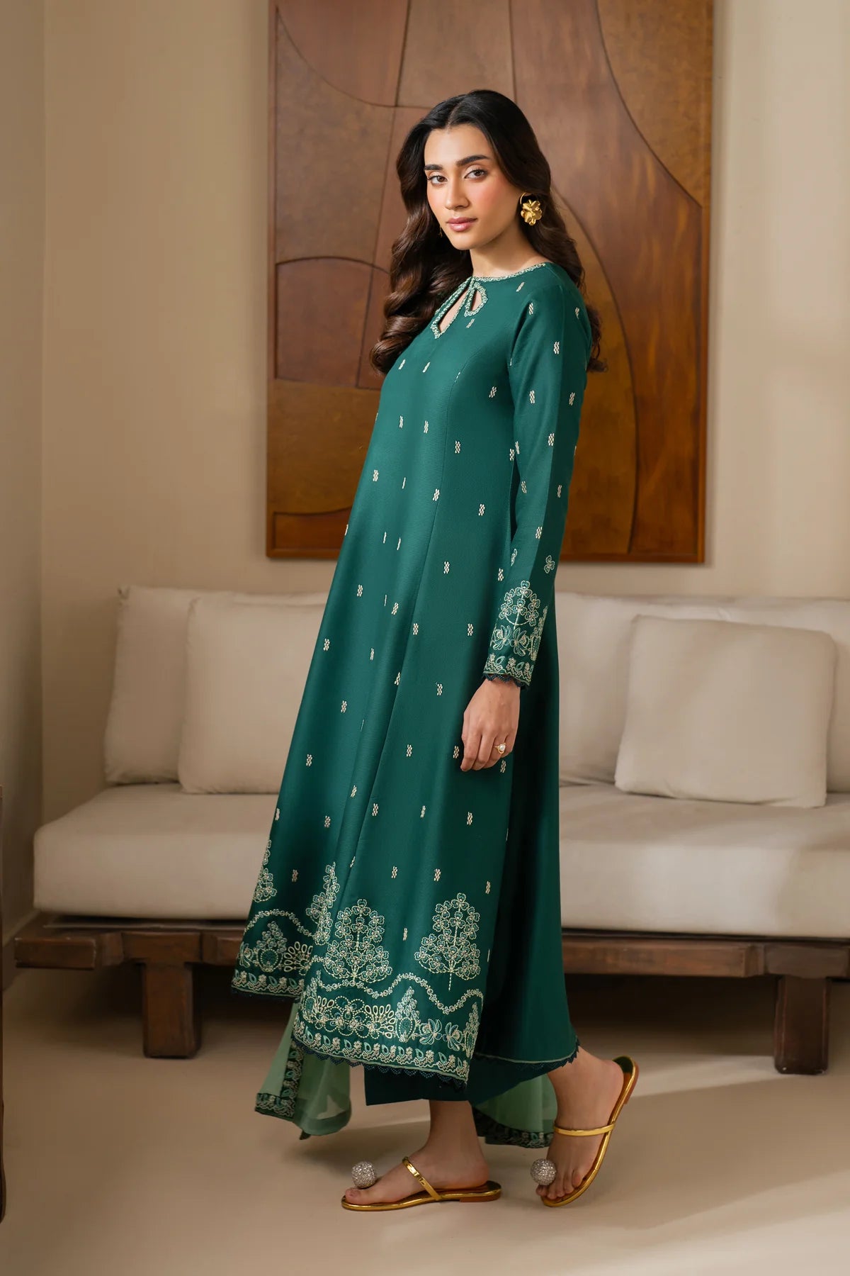 Embroidered Lawn Suit