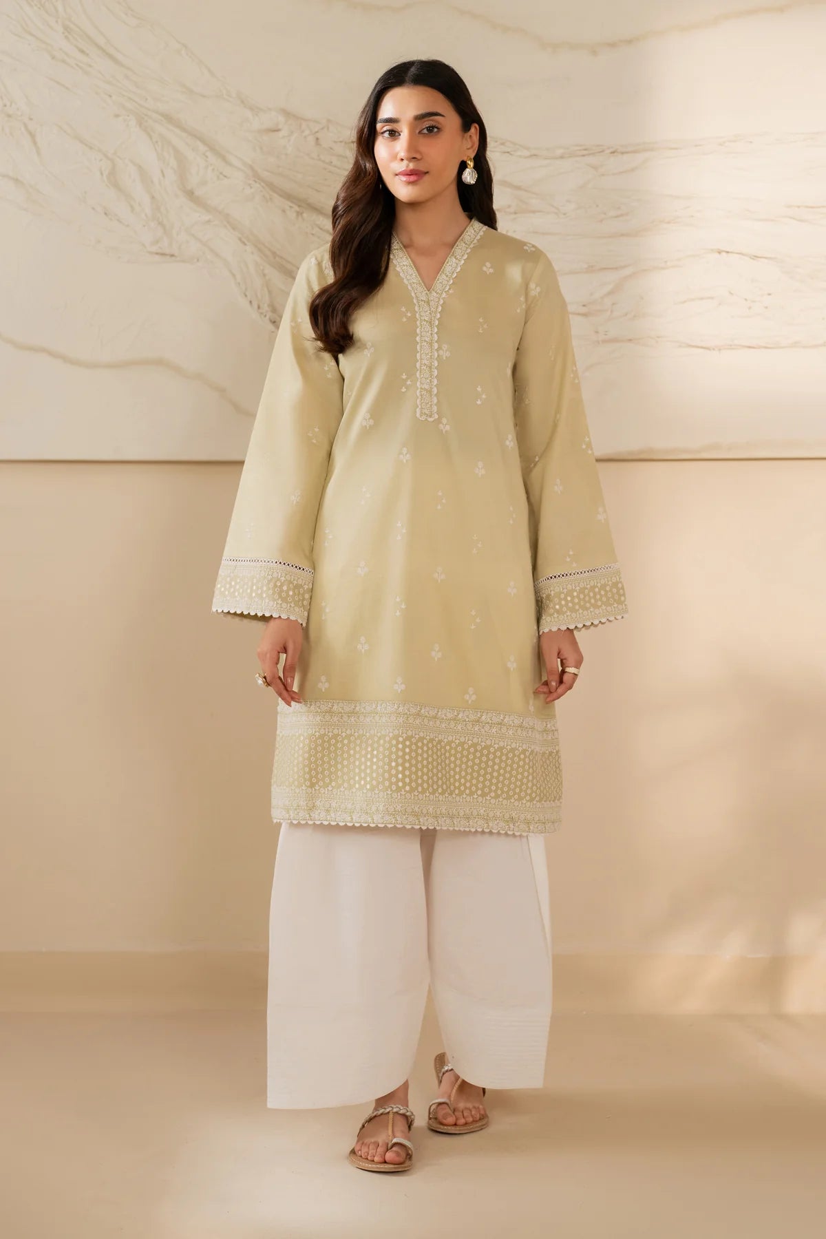 Embroidered Lawn Suit