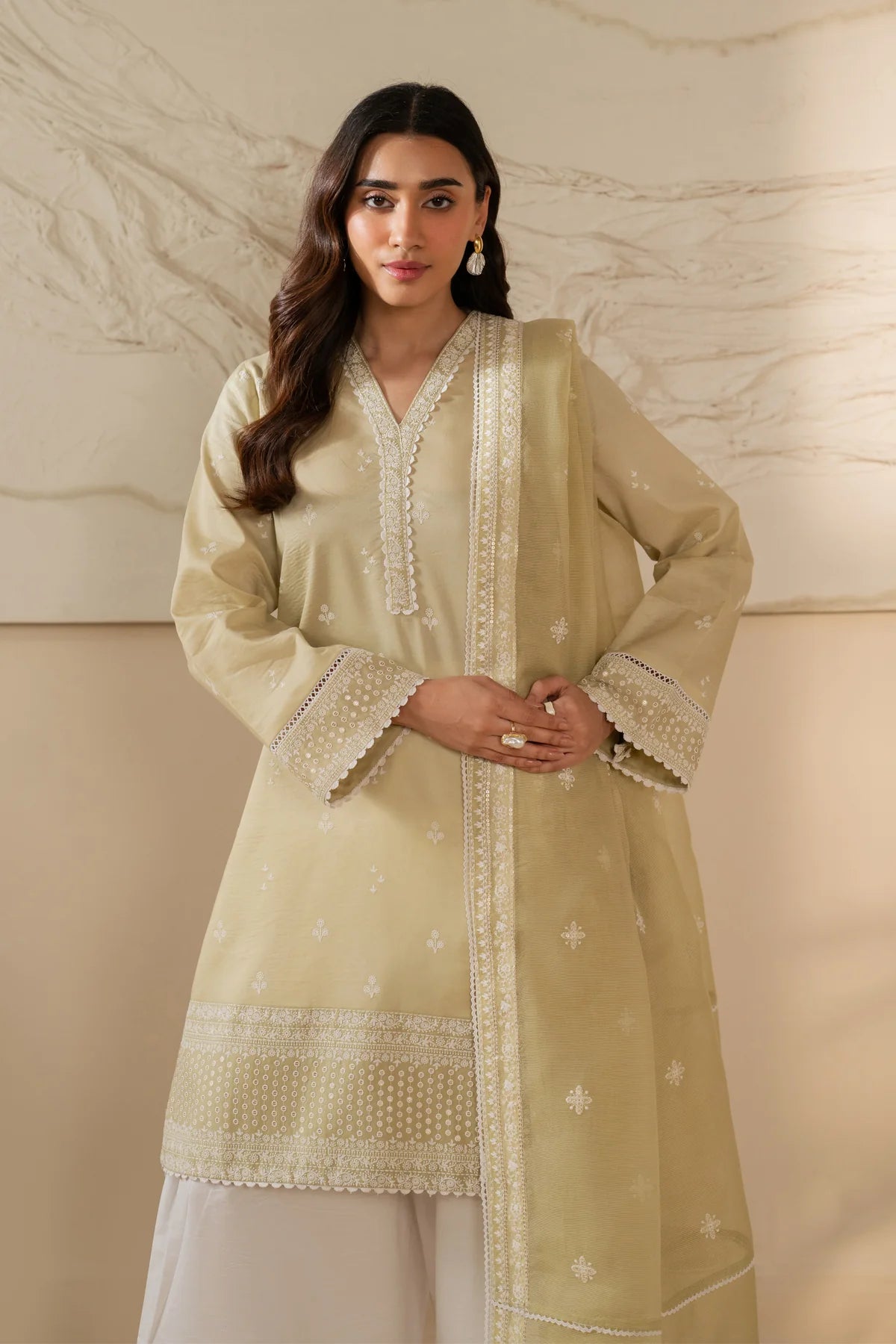 Embroidered Lawn Suit