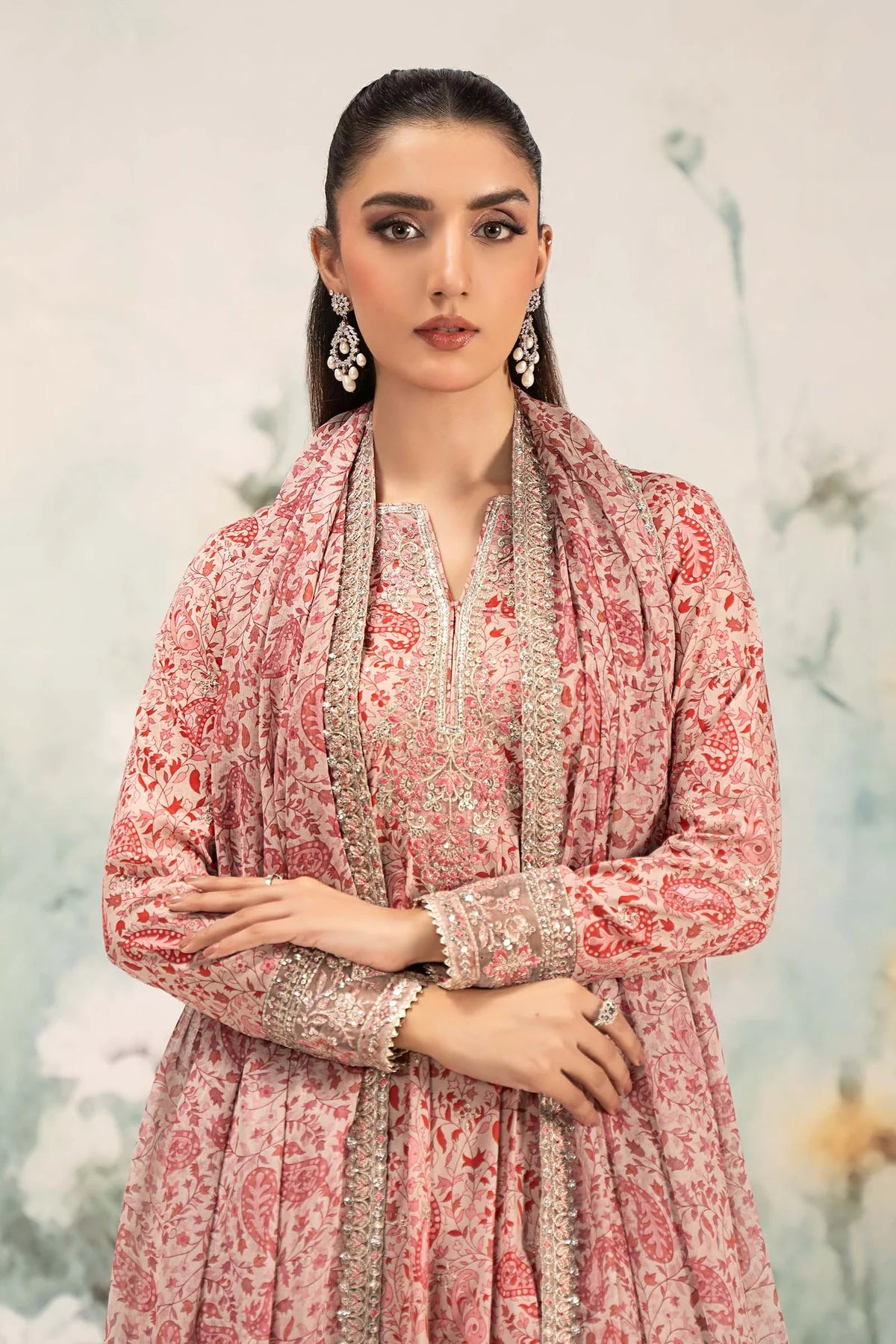 Embroidered Lawn Suit