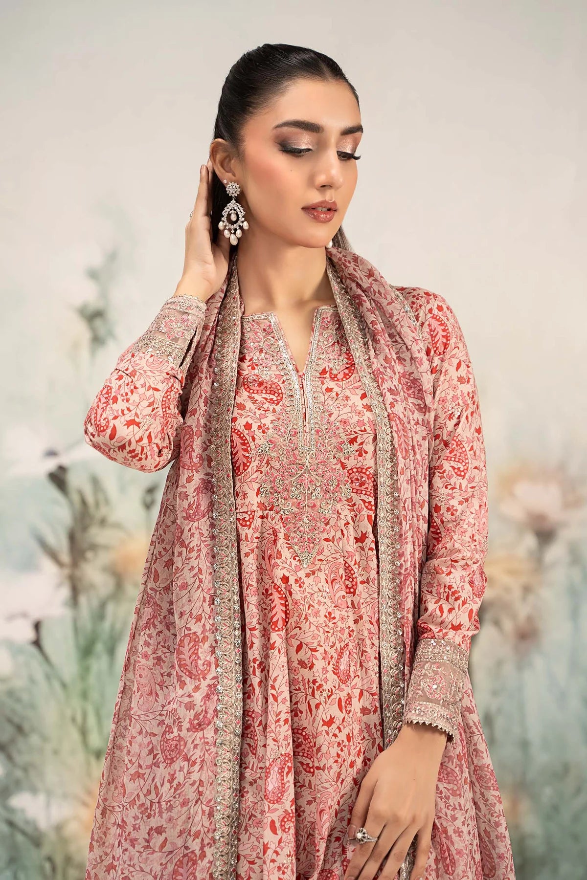 Embroidered Lawn Suit