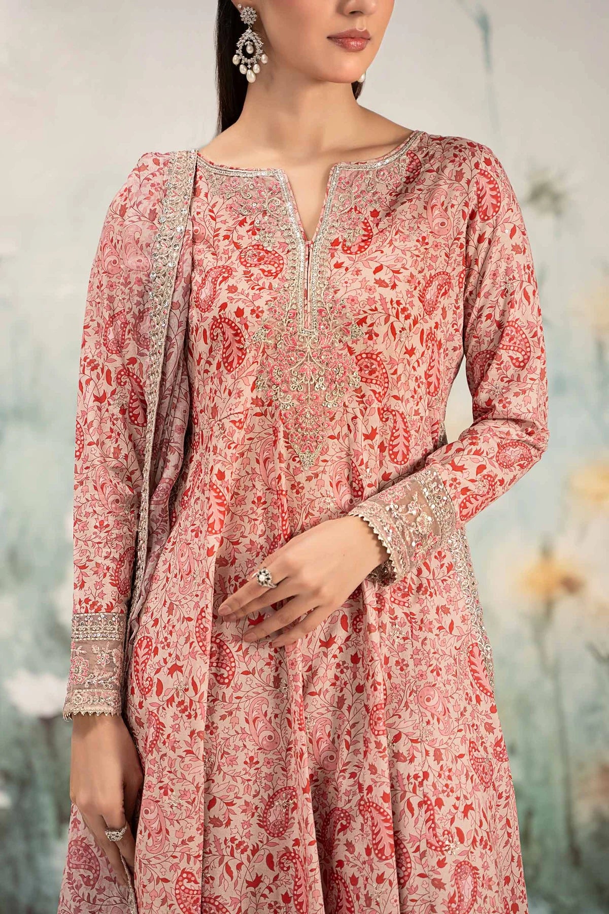 Embroidered Lawn Suit