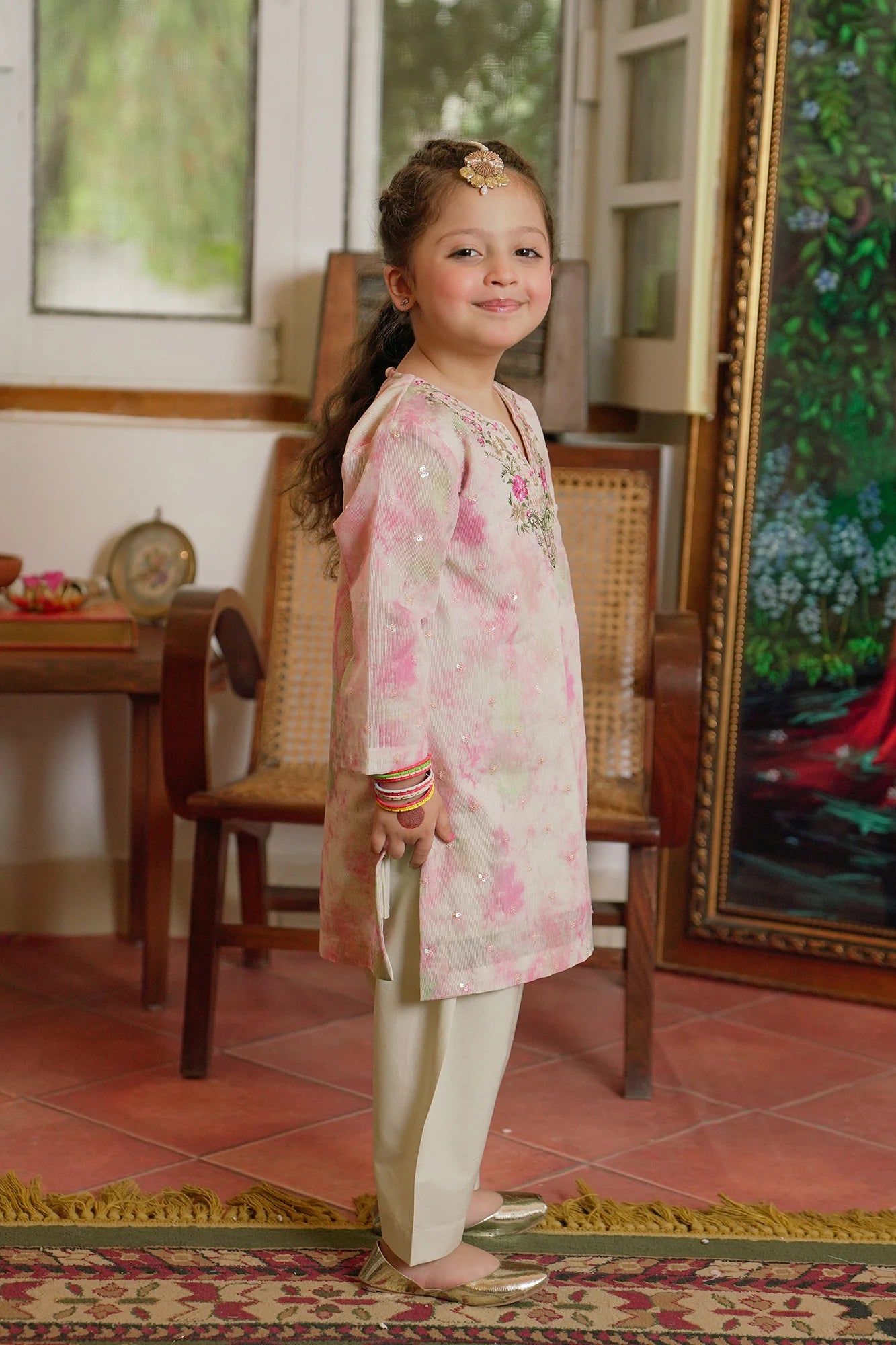 Multi Pink Suit