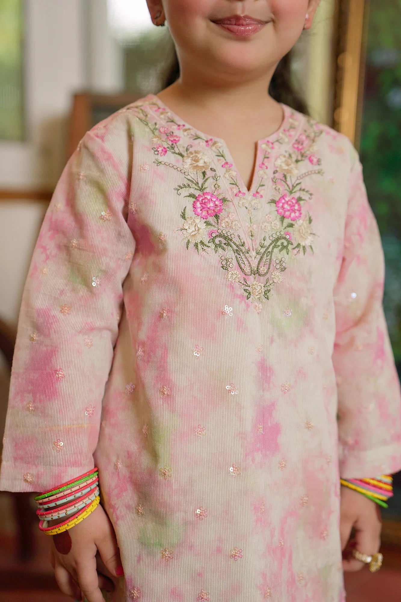 Multi Pink Suit