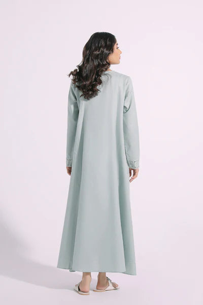 Blue lawn frock