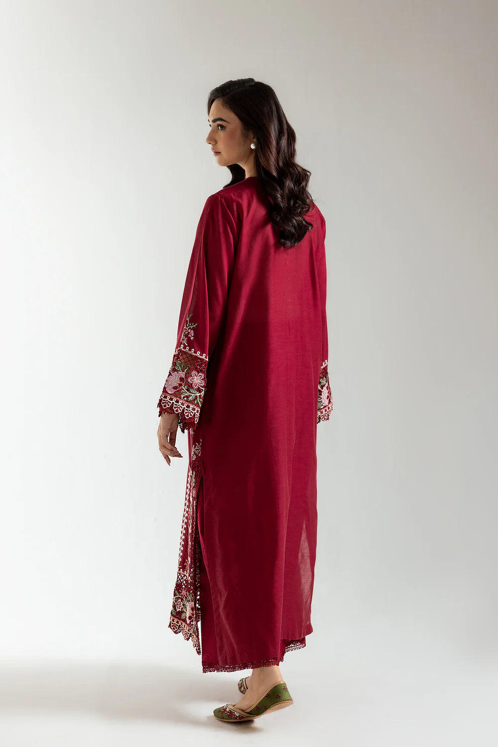 Embroidered suit