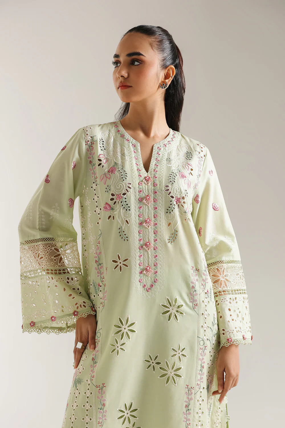 Embroidered suit