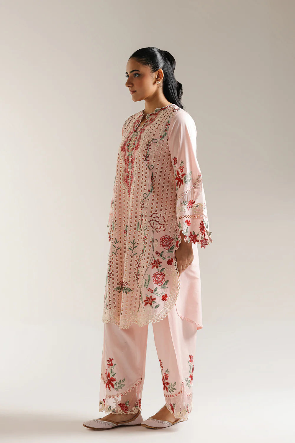 Embroidered suit