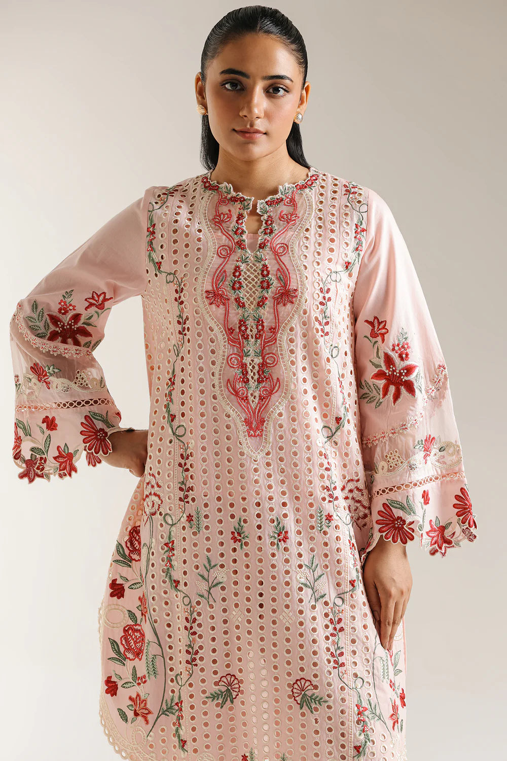 Embroidered suit