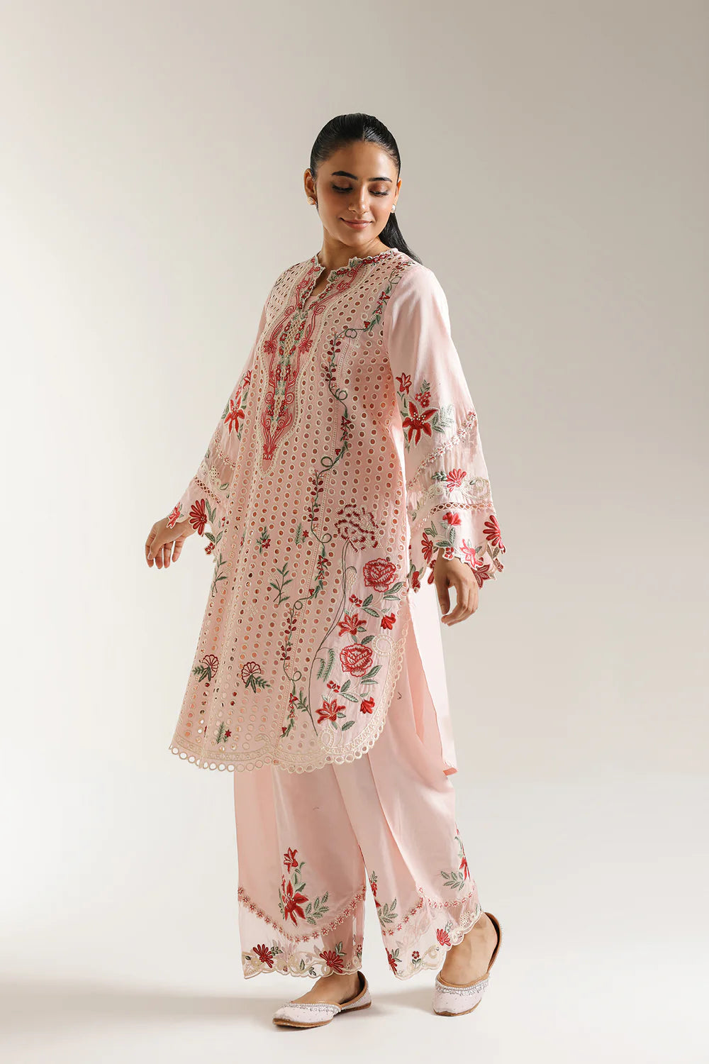 Embroidered suit