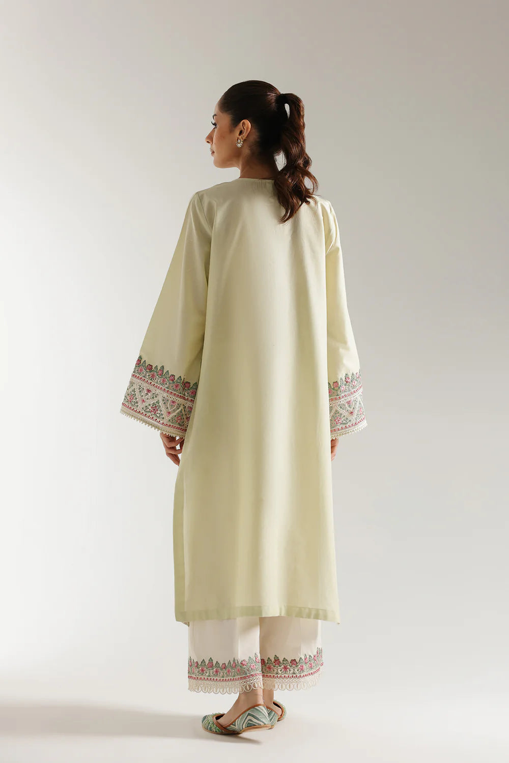 Embroidered suit
