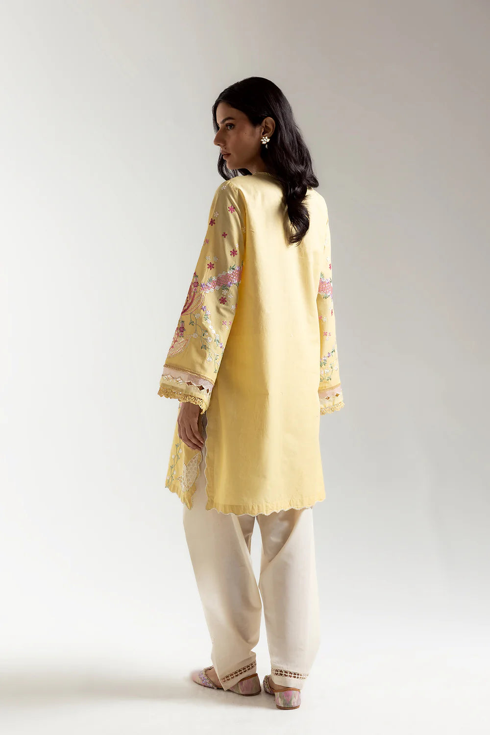 Embroidered suit