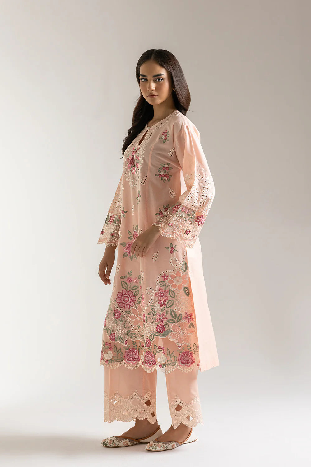 Embroidered suit