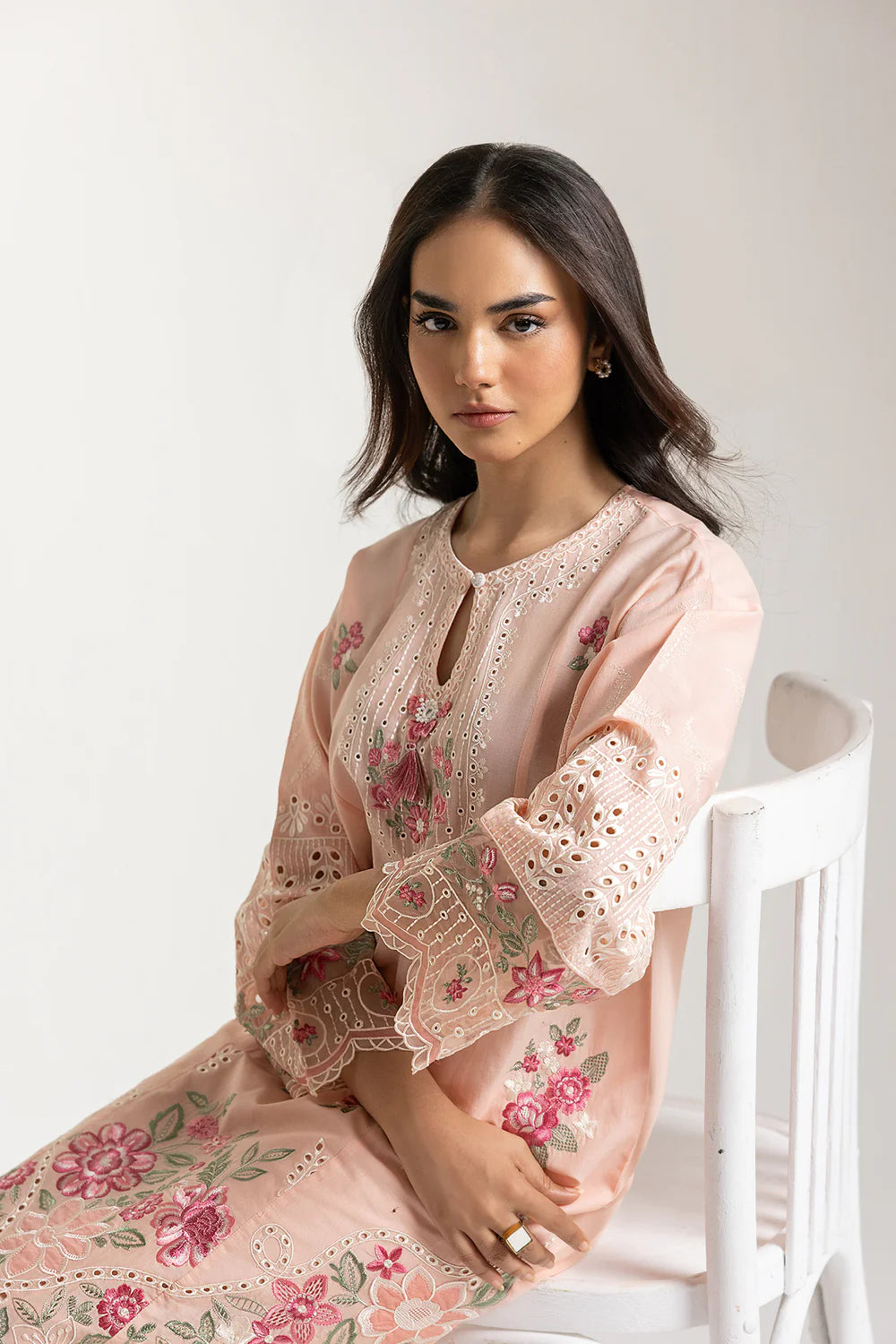 Embroidered suit