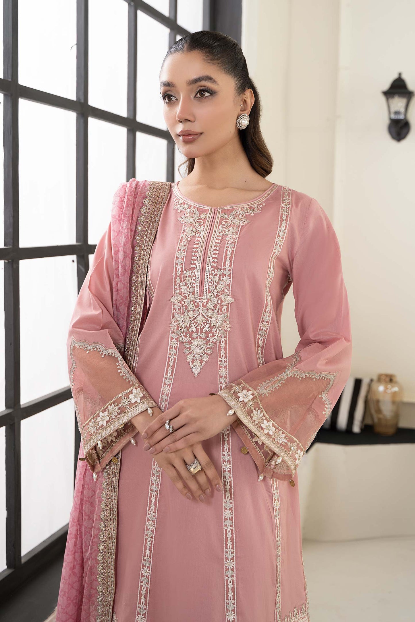 Embroidered Lawn Suit