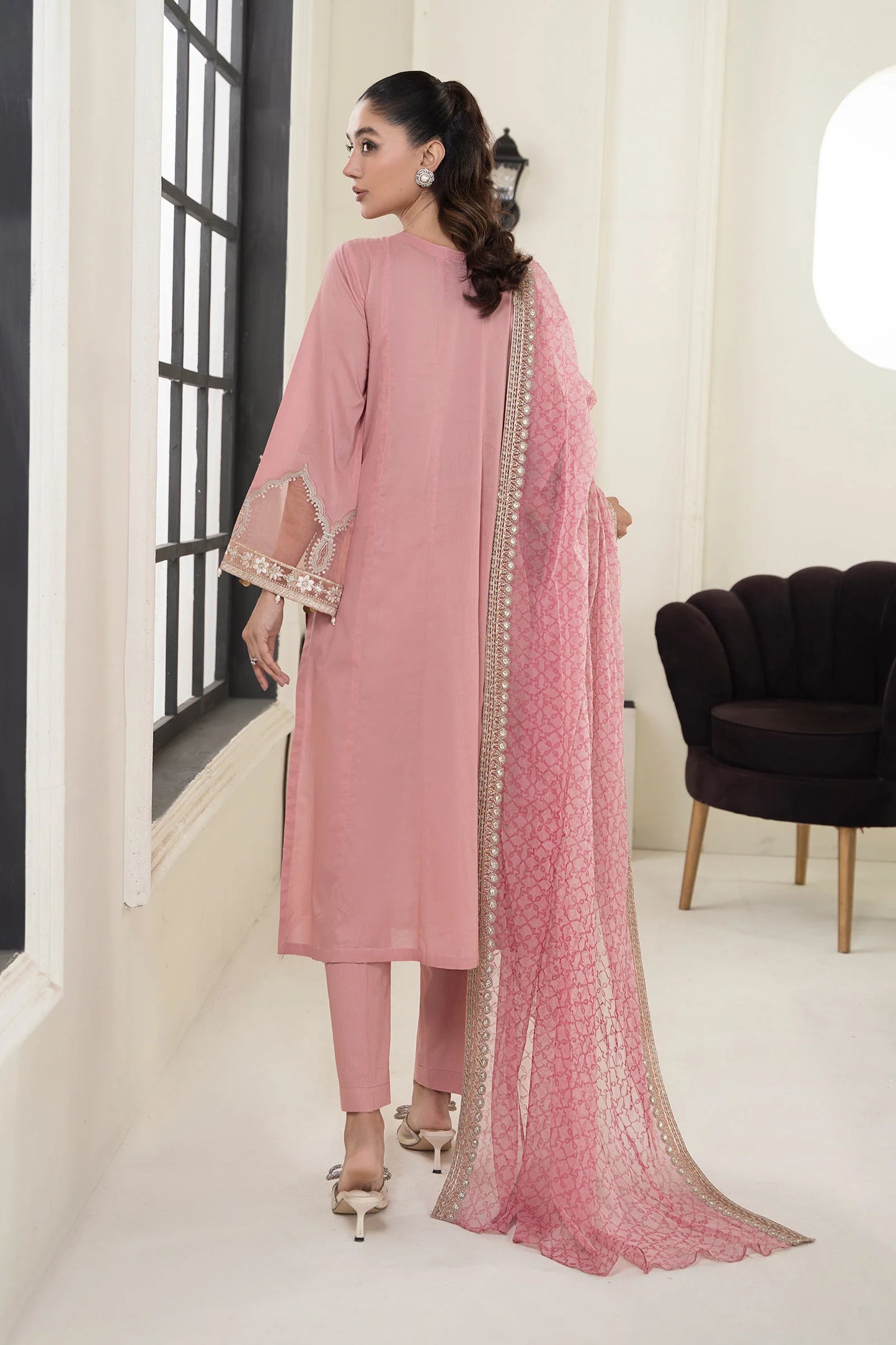 Embroidered Lawn Suit