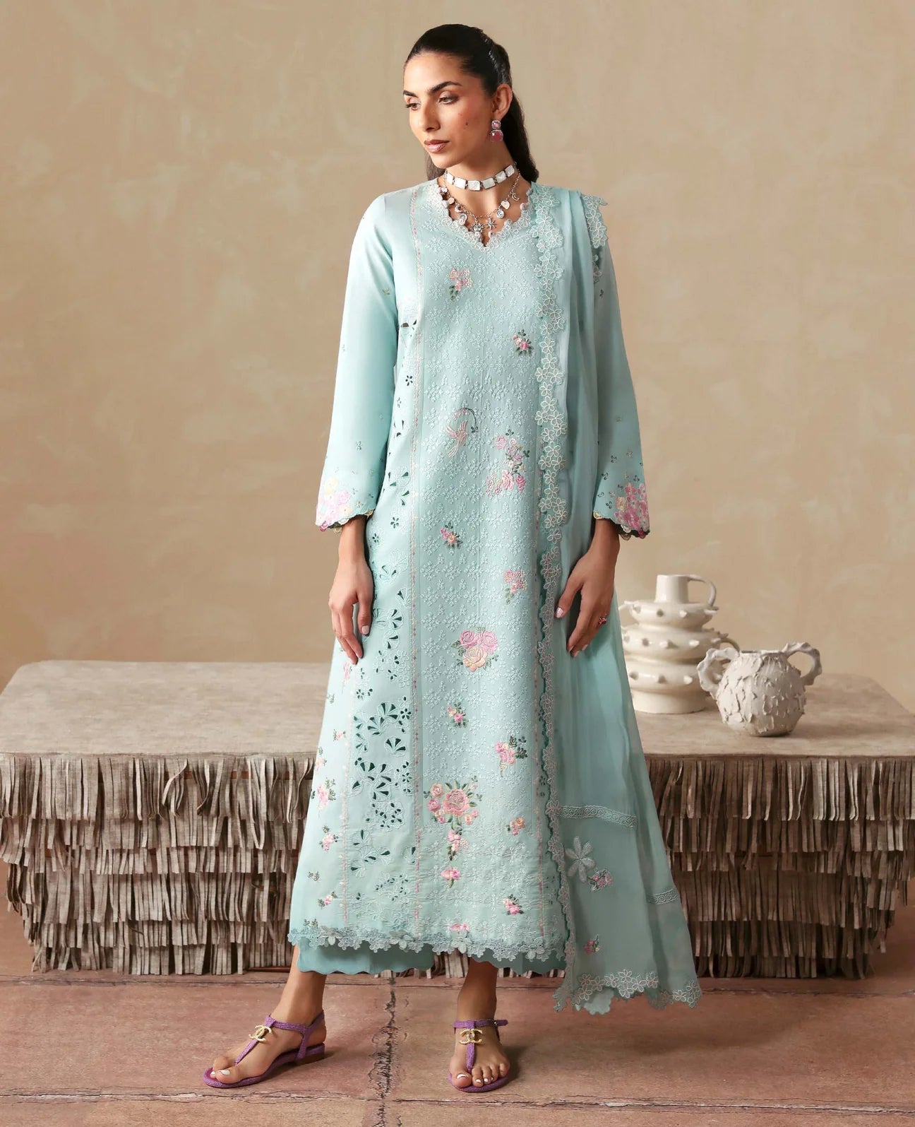 Embroidered Suit