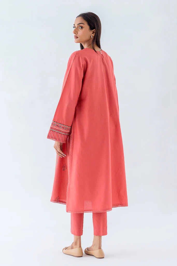 Cidar Embroidered Khaddar Suit