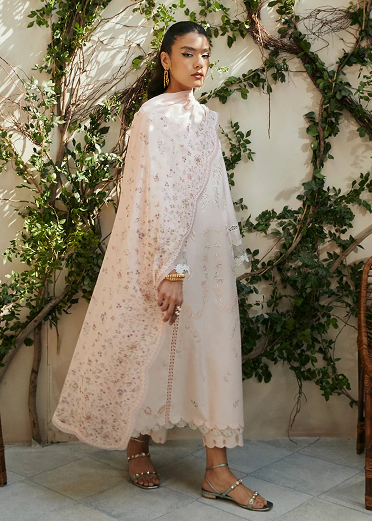 Embroidered Lawn Suit